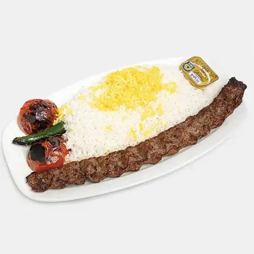 چلو کباب کوبیده